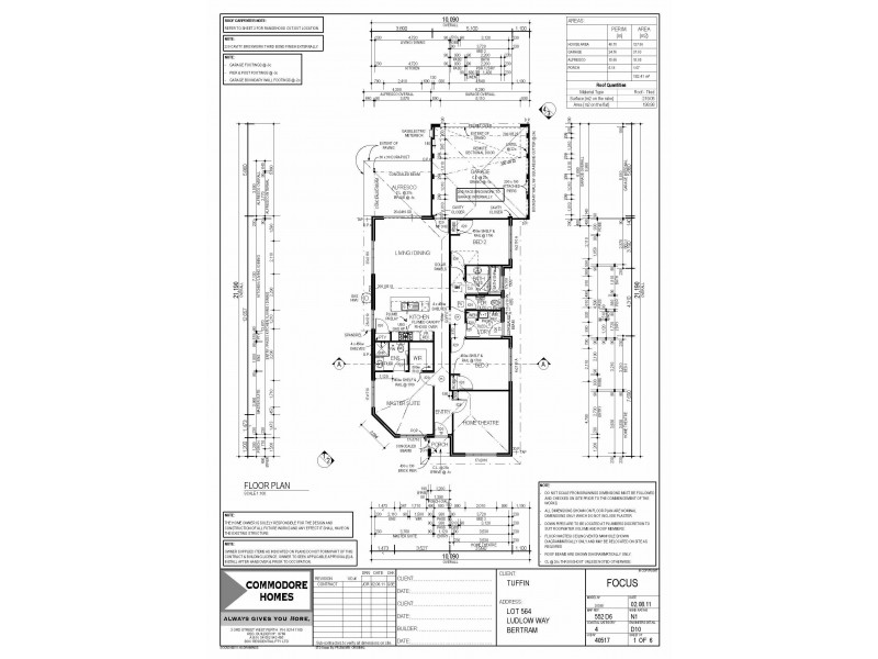 1 Ludlow Way, Bertram WA 6167 Floorplan