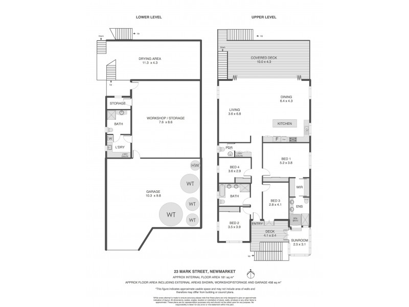 23 Mark Street, Newmarket QLD 4051 Floorplan