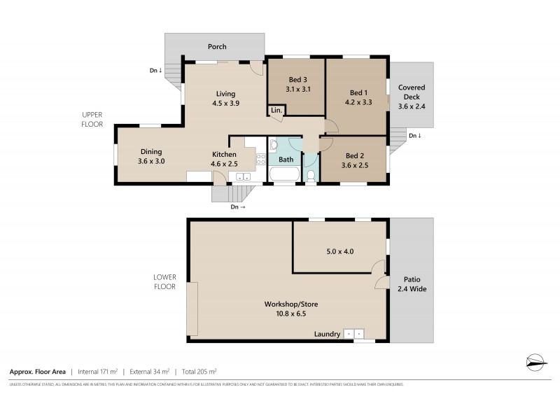 19 Rockbourne Terrace, Paddington QLD 4064 Floorplan
