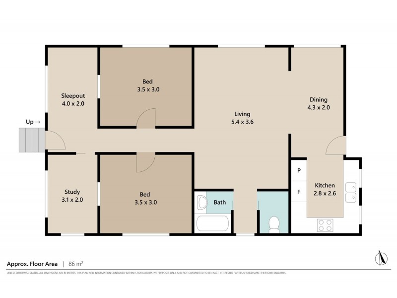 11 Egbert Street, West End QLD 4101 Floorplan