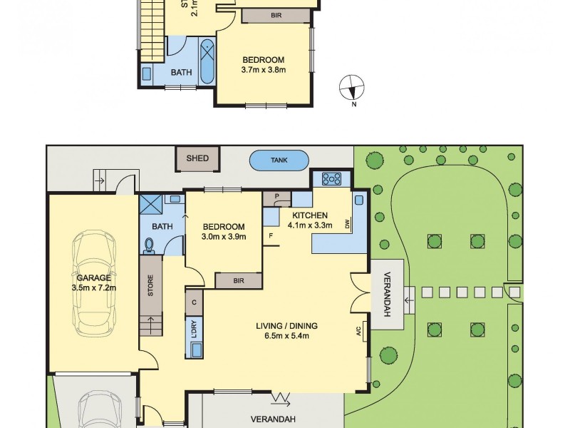 2B Picadilly Street, Oakleigh South VIC 3167 Floorplan