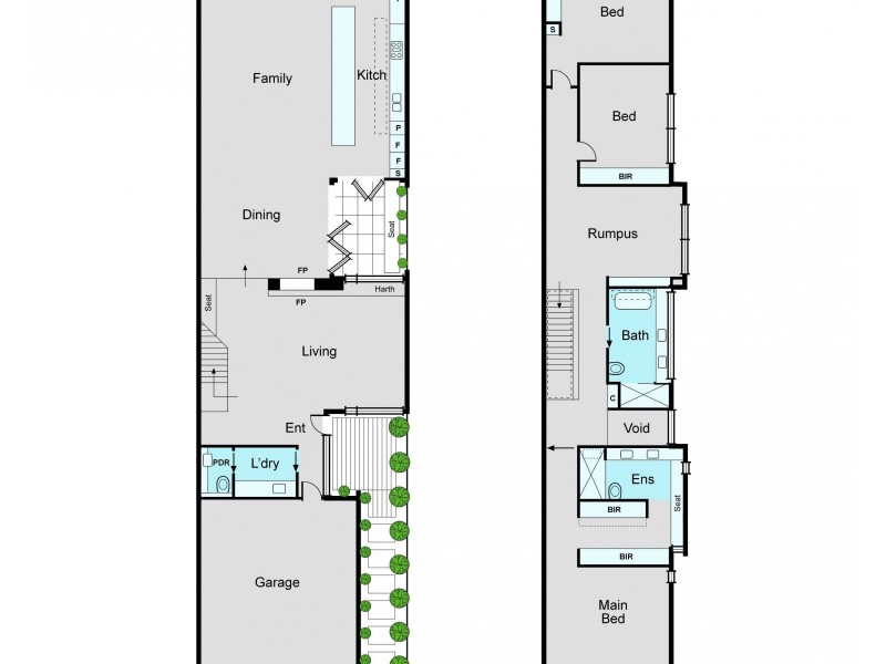92 David Street, Hampton VIC 3188 Floorplan