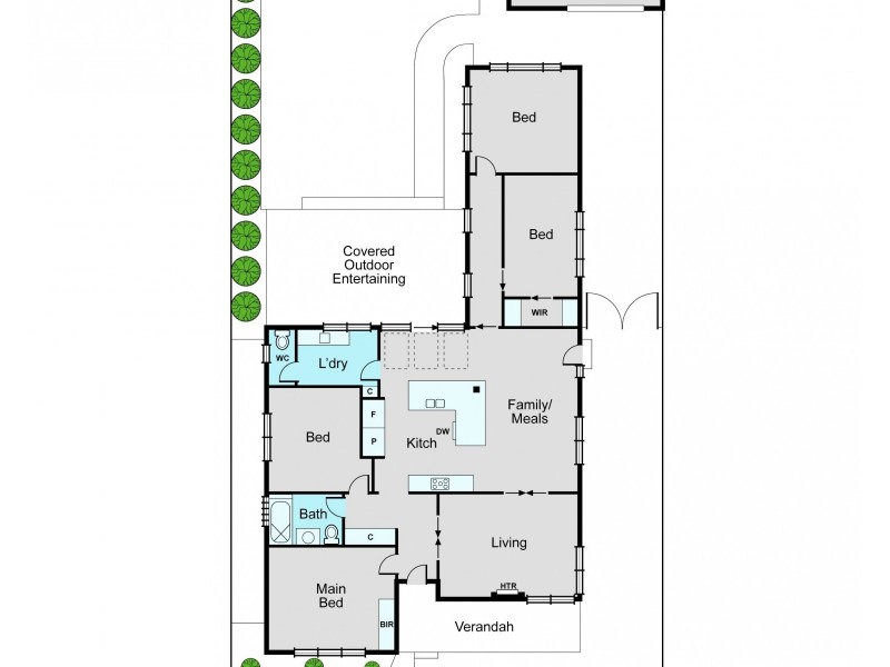 9 Vera Street, Bentleigh East VIC 3165 Floorplan