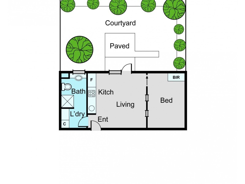 6/44 Kneen Street, Fitzroy North VIC 3068 Floorplan