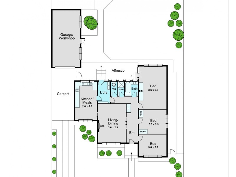 9 Nova Street, Oakleigh South VIC 3167 Floorplan