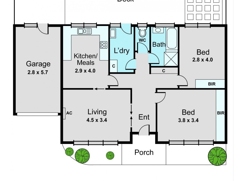9/56-62 Greville Street, Huntingdale VIC 3166 Floorplan