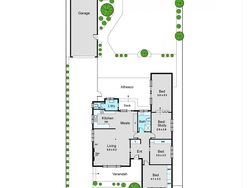 6 Acacia Avenue, Oakleigh South VIC 3167 Floorplan