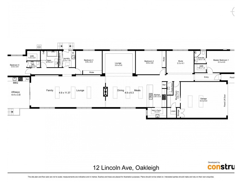12 Lincoln Avenue, Oakleigh VIC 3166 Floorplan