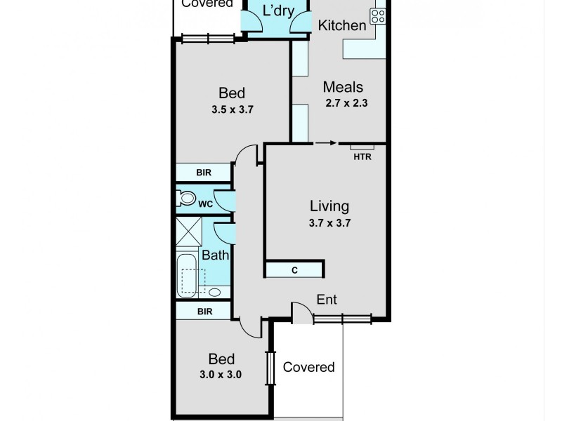 5/1325 Dandenong Road, Malvern East VIC 3145 Floorplan