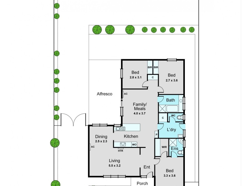 50 Springfield Crescent, Hampton Park VIC 3976 Floorplan