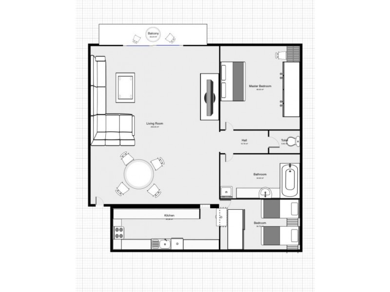 36/11 Ascog Terrace, Toowong QLD 4066 Floorplan