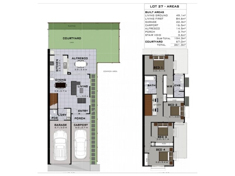 27/39 Lacey Rd, Carseldine QLD 4034 Floorplan