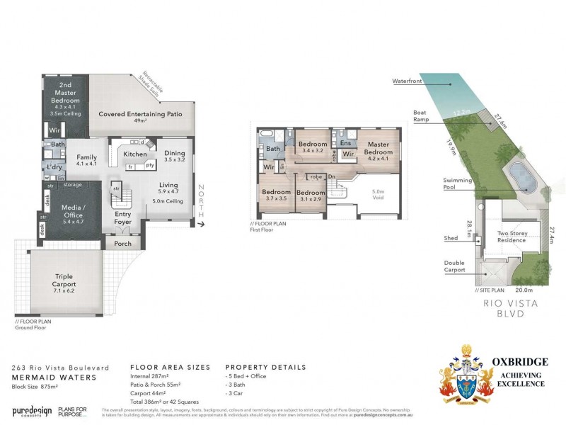 263 Rio Vista Boulevard, Mermaid Waters QLD 4218 Floorplan