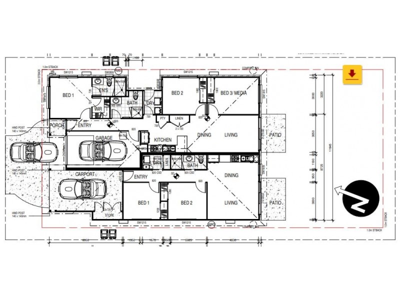 1 & 2 /5 Intelligence Street, Oonoonba QLD 4811 Floorplan