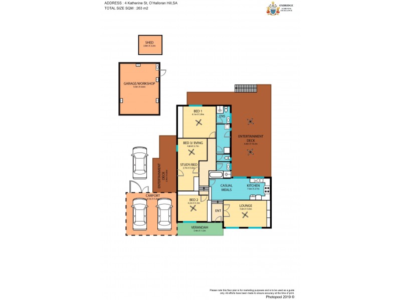 4  Kathrina Street, O’halloran Hill SA 5158 Floorplan
