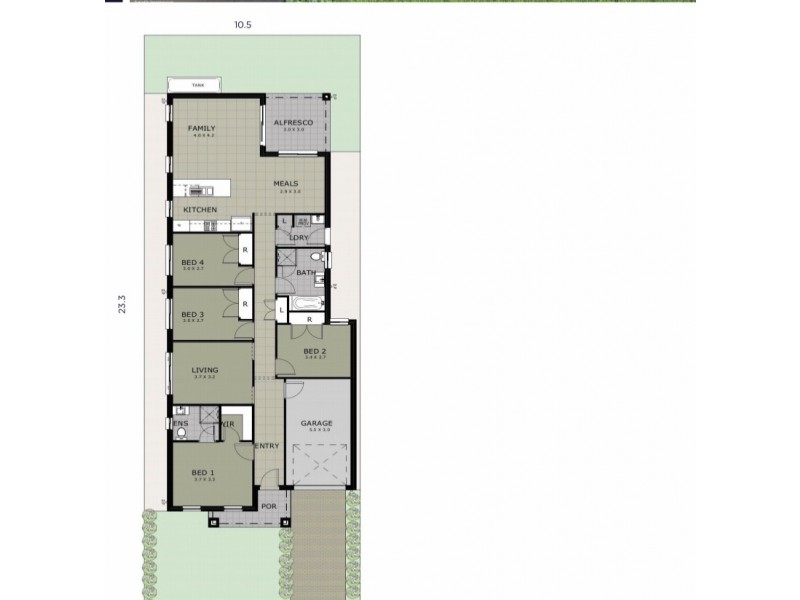 Milton QLD 4064 Floorplan