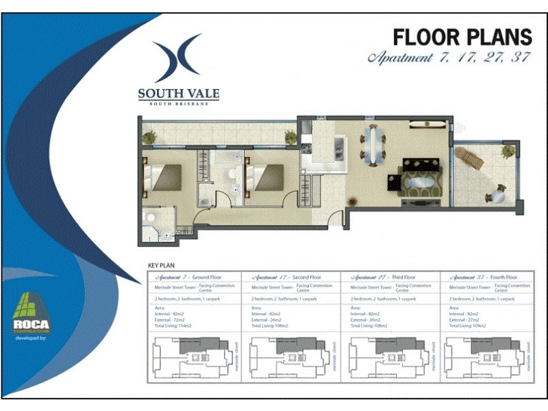 36/72 Merivale Street, South Brisbane QLD 4101 Floorplan