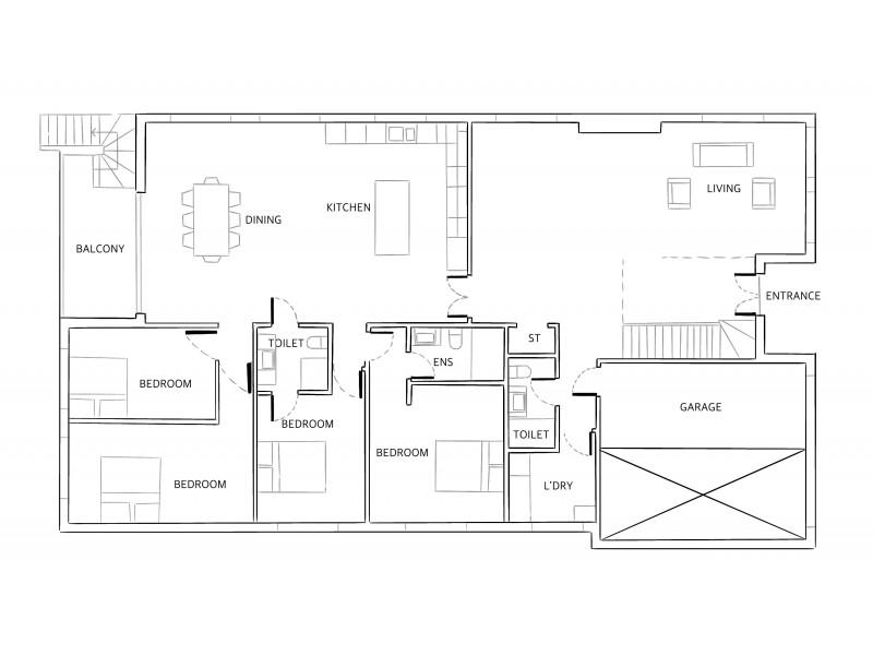 3 Utyana Place, Frenchs Forest NSW 2086 Floorplan