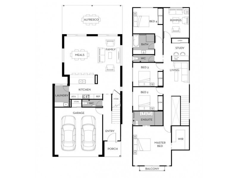Oxley QLD 4075 Floorplan