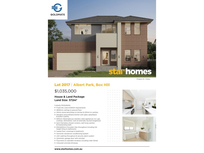 Box Hill NSW 2765 Floorplan