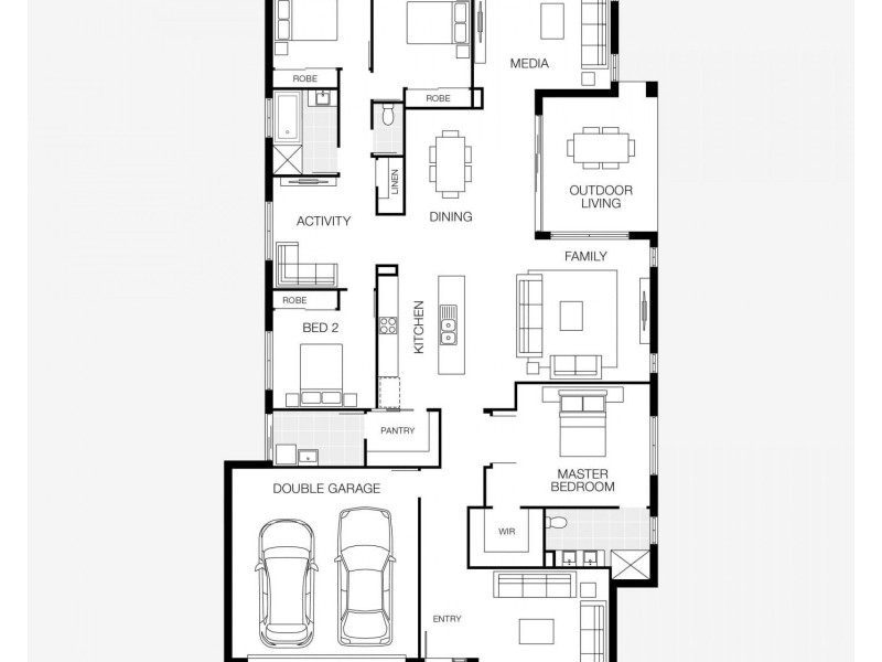 Melbourne VIC 3000 Floorplan