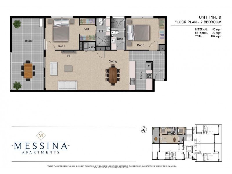 204/25 Walsh Street, Milton QLD 4064 Floorplan