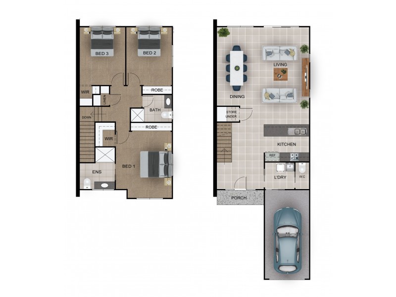 LOT 19/6 Jones Close, Kingston QLD 4114 Floorplan