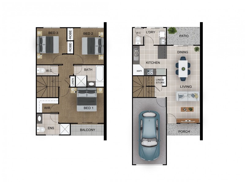 LOT 30/6 Jones Close, Kingston QLD 4114 Floorplan