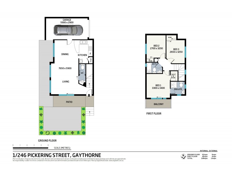 1/246 Pickering Street, Gaythorne QLD 4051 Floorplan