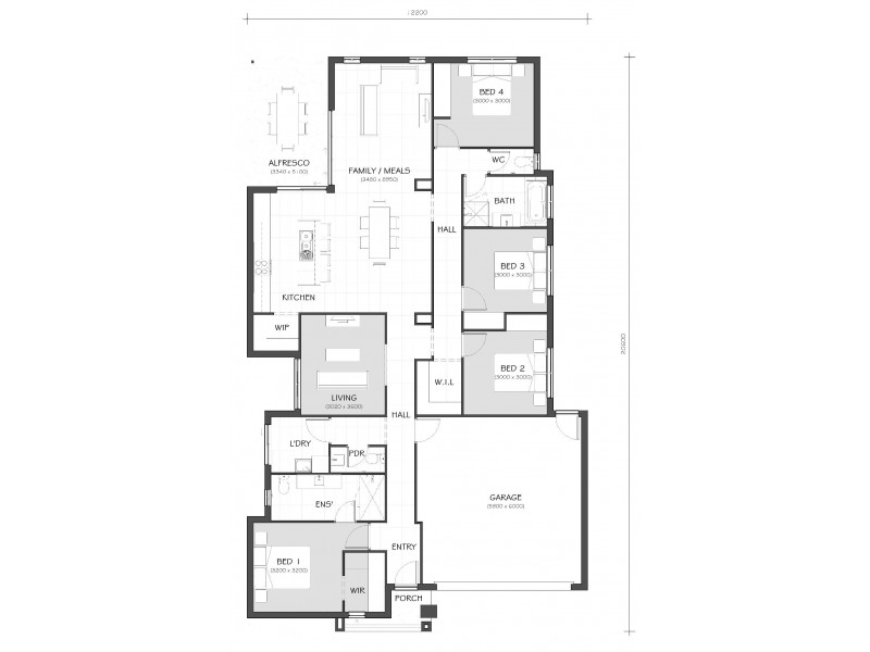 Ivanhoe VIC 3079 Floorplan