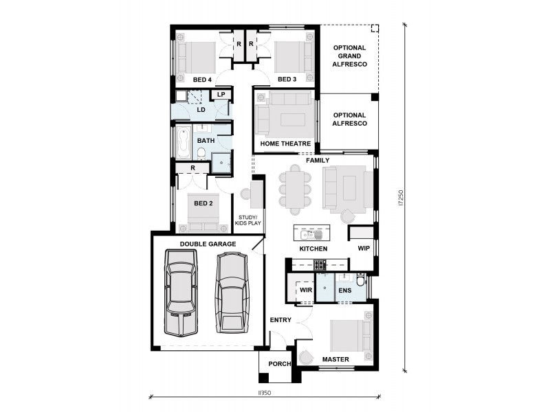 Lot/227 off Boundary Road, Box Hill NSW 2765 Floorplan