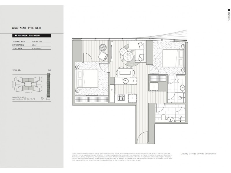 Melbourne VIC 3000 Floorplan