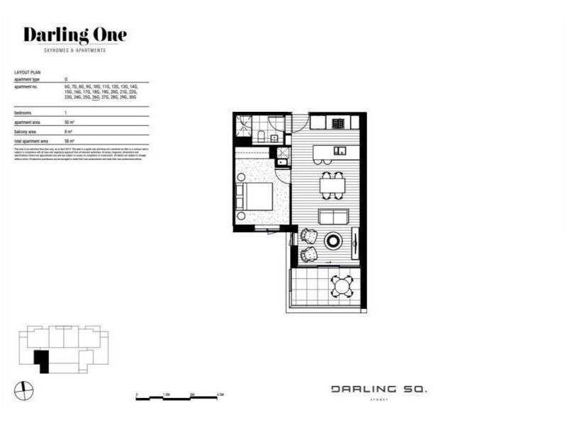 3262/65 Tumbalong Boulevard, Haymarket NSW 2000 Floorplan