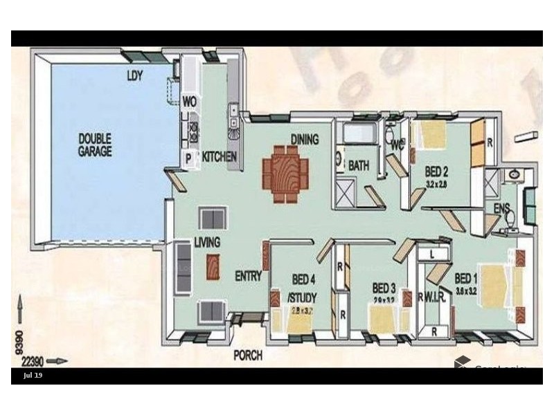 6 Figtree Court, Yamanto QLD 4305 Floorplan
