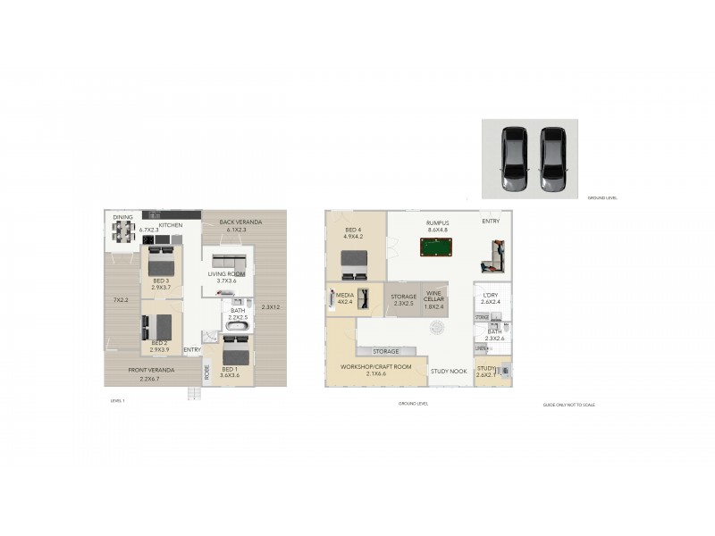 Melbourne VIC 3000 Floorplan