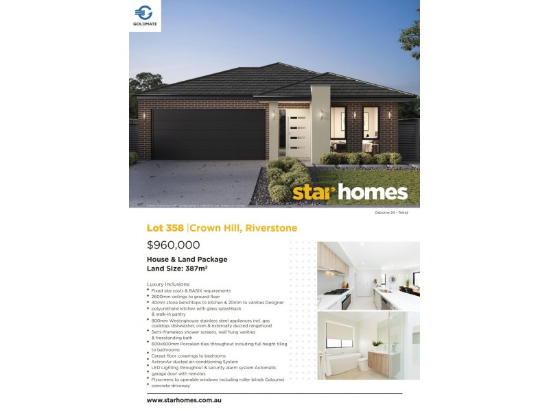 Riverstone NSW 2765 Floorplan
