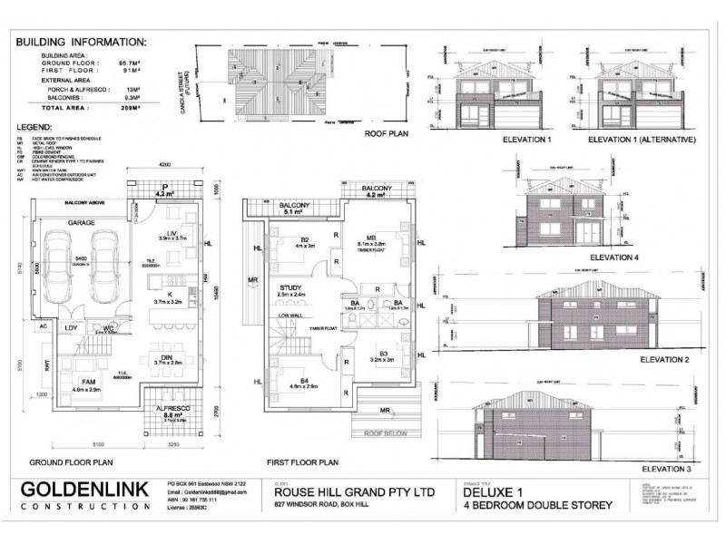 Rouse Hill NSW 2155 Floorplan