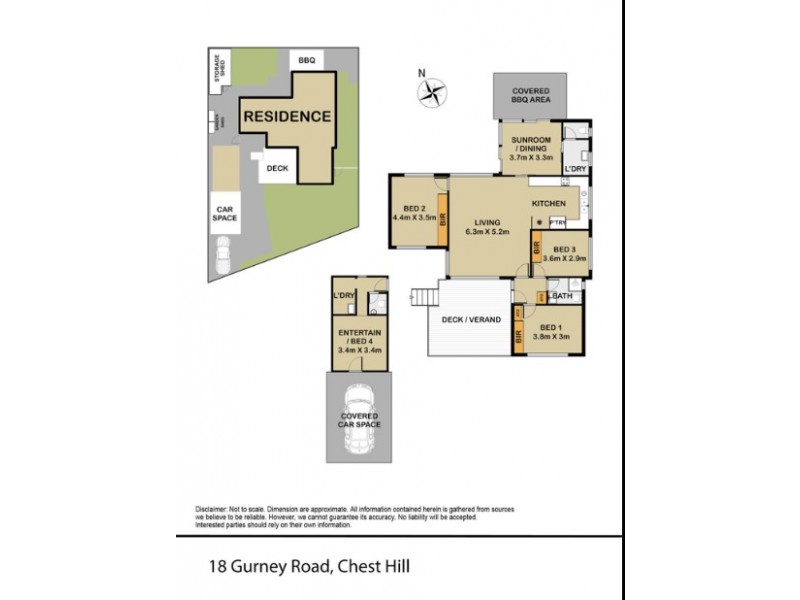 18 Gurney Road, Chester Hill NSW 2162 Floorplan
