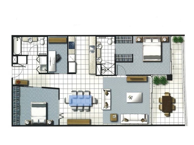 2202/25-31 East Quay Drive, Biggera Waters QLD 4216 Floorplan