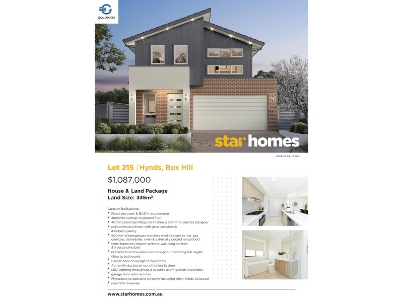 TBA Boundary Road, Box Hill NSW 2765 Floorplan