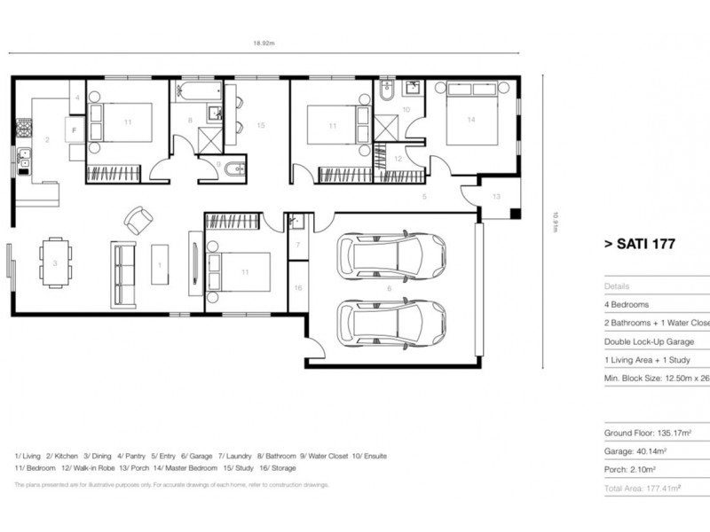 Wyndham Vale VIC 3024 Floorplan