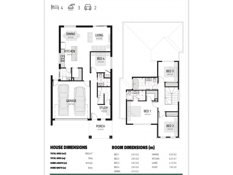 10 Rainbows Way, Leppington NSW 2179 Floorplan