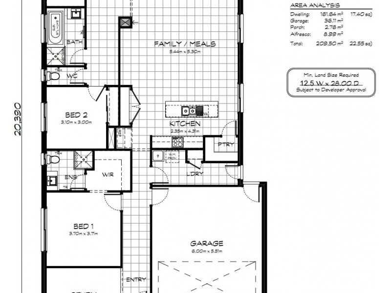 Sunbury VIC 3429 Floorplan