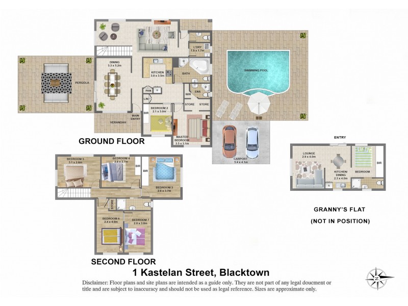 1 Kastelan Street, Blacktown NSW 2148 Floorplan