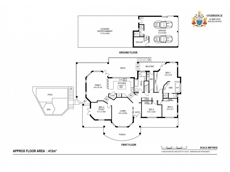 197 Ocean Vista Drive, Maroochy River QLD 4561 Floorplan