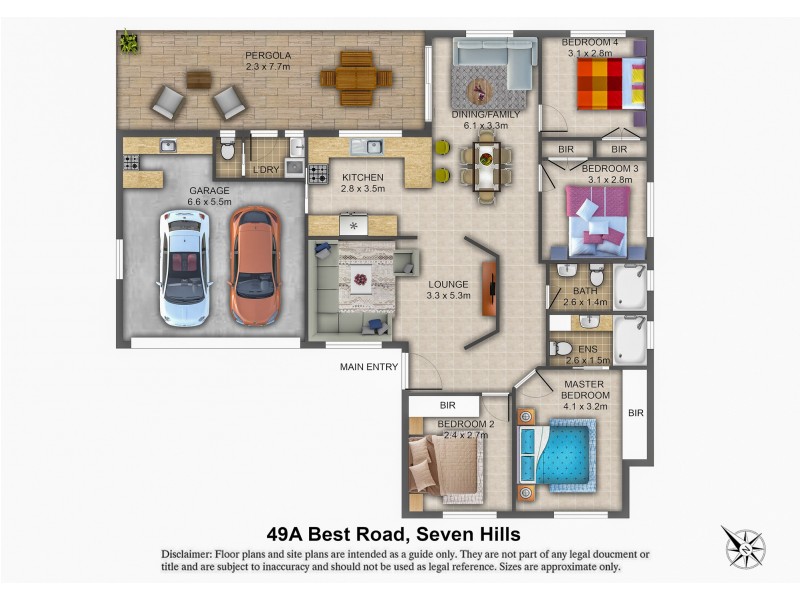 49A Best Road, Seven Hills NSW 2147 Floorplan