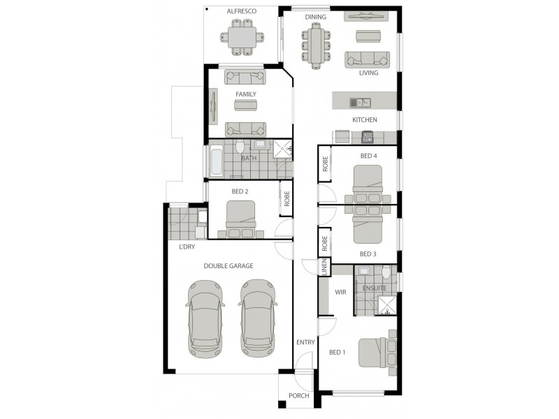 Logan Reserve QLD 4133 Floorplan