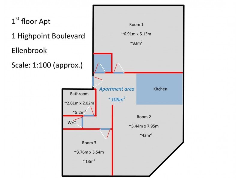 9 /1 Highpoint Boulevard, Ellenbrook WA 6069 Floorplan