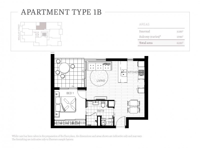 404/28 Wolseley Street, Woolloongabba QLD 4102 Floorplan