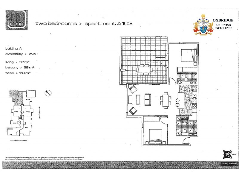 103/8 Cordelia Street, South Brisbane QLD 4101 Floorplan